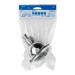Regadera redonda de ABS 3", 5 funciones, sin brazo, Foset