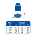 Regadera cuadrada plato ancho 6" brazo inox a muro, Foset