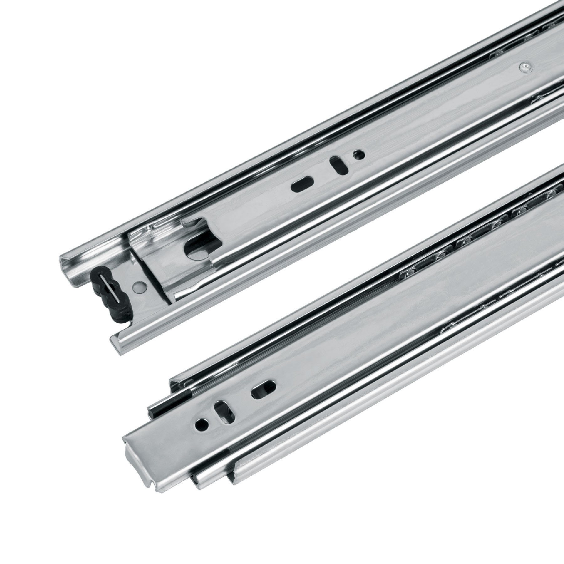 Correderas de extensión total, ancho 4.5 cm