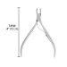 Alicate para manicure 4", cabeza recta, Pretul