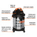Aspiradora de sólidos y líquidos, 5 gal, acero inox, Truper