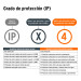Linterna de minero 1 LED Cree 500 lm recargable, Expert