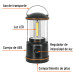 Linterna de LED para campamento, tipo farol, de Pilas 3 D
