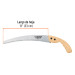 Serrucho de poda 13", hoja curva, 7 DPP, Truper Expert