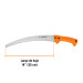 Serrucho de poda 14" hoja curva 6 DPP mango plástico, Truper