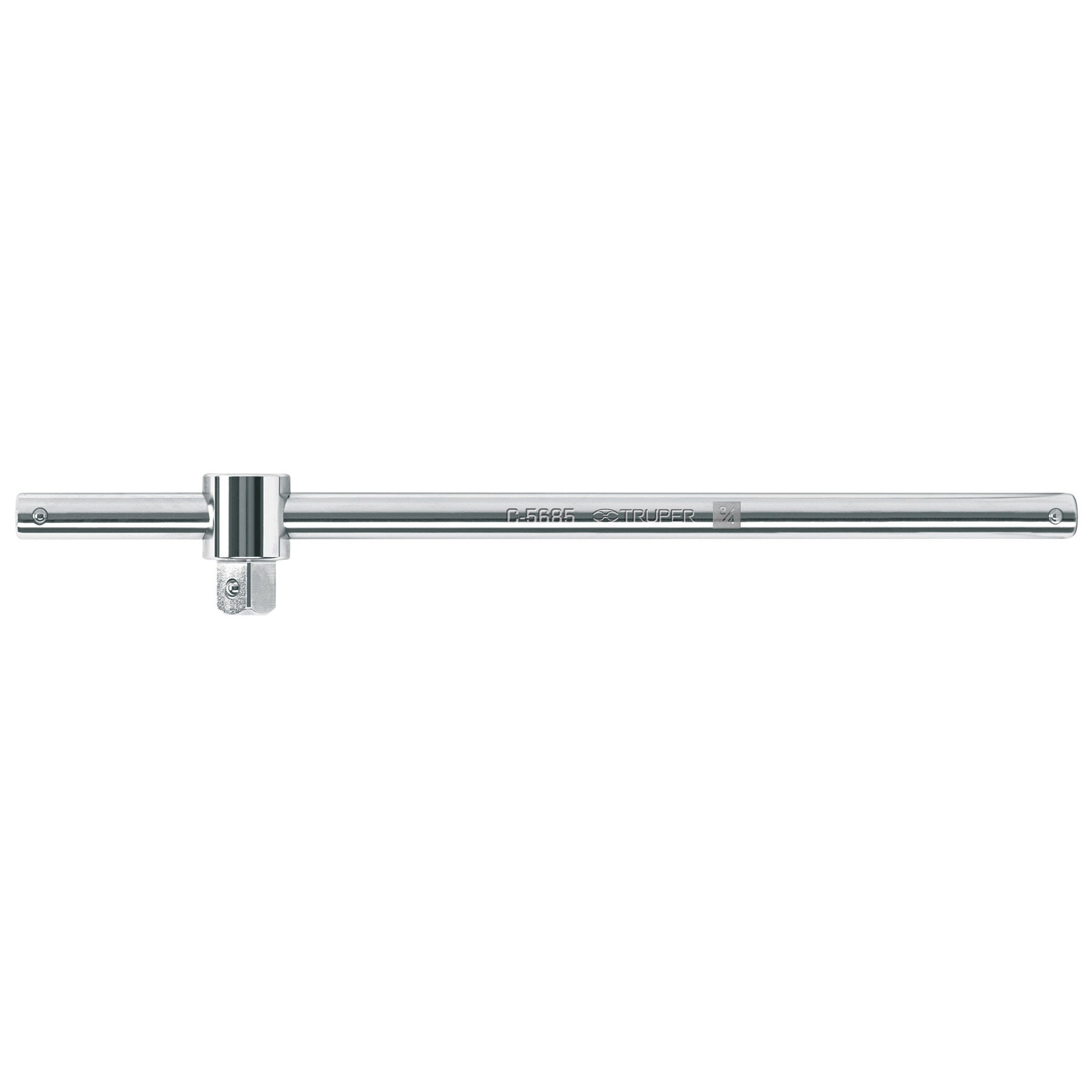 Barra corrediza para dados cuadro 3/4", Truper
