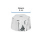 Maneral hexagonal metálico para lavabo y fregadero, Foset