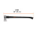 Hacha Michigan 3-1/2 lb, mango fibra de vidrio 34", Truper