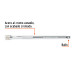 Extensión de 6" para matraca, cuadro 1/4", Truper