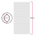 Rollo 22 m x 0.9 m malla plafón calibre 26 abertura 10x25mm
