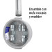 Tubo de acero roscado de 3 m pared gruesa, 1-1/4", Volteck