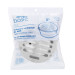 Coladera de ABS con rejilla cromada 5", con tornillos, Foset