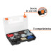 Organizador 9" con 11 compartimentos, Truper