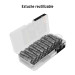 Estuche con 50 dados magnéticos de 3/8" largo 2-1/2", Expert