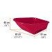 Carretilla 6 ft3 Neumática, bastidor tubular, Truper