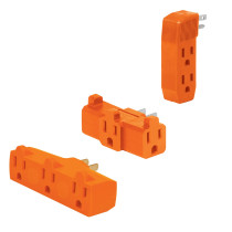 Multicontactos triples, reforzados, 2 polos + tierra