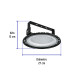 Luminario de LED 100 W High Bay, Volteck