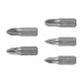 Estuche con 5 puntas pozidriv combinadas largo 1", Expert