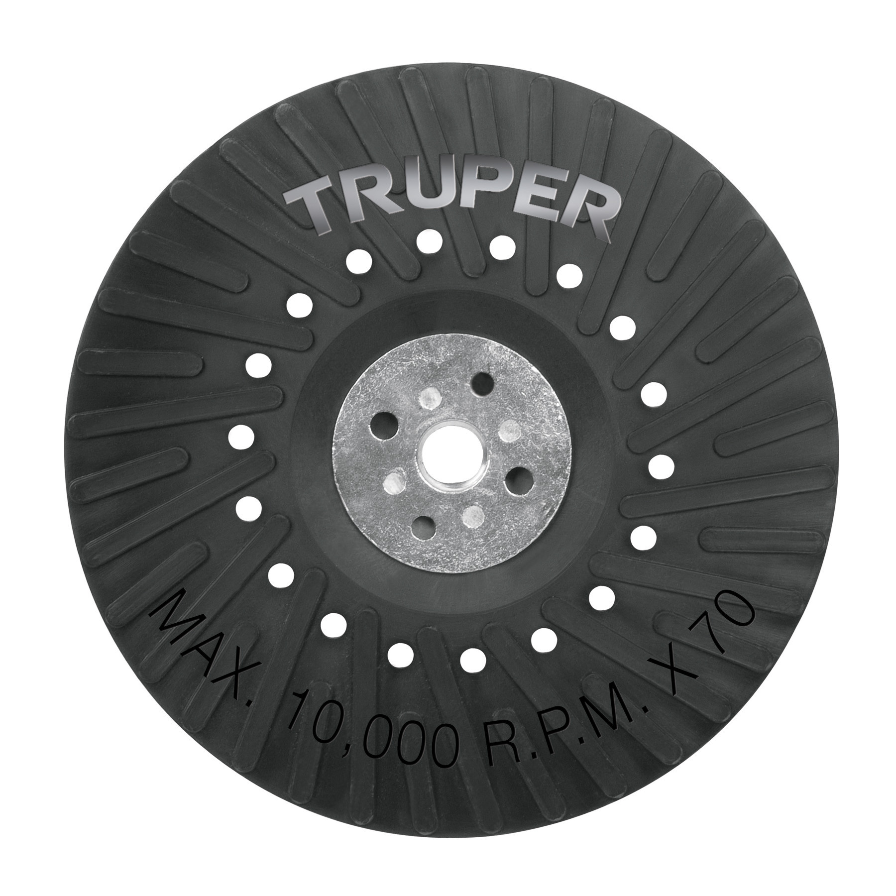 Respaldos para discos de lija, 7"